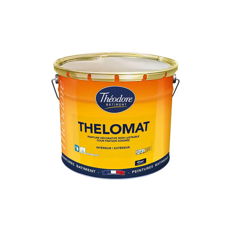 Peinture décorative mate non lustrable - résine acrylique - réf. Ag00816 - Thelomat_0