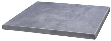 PLATEAU DE TABLE STYLE URBAN BÉTON 110 X 70 CM