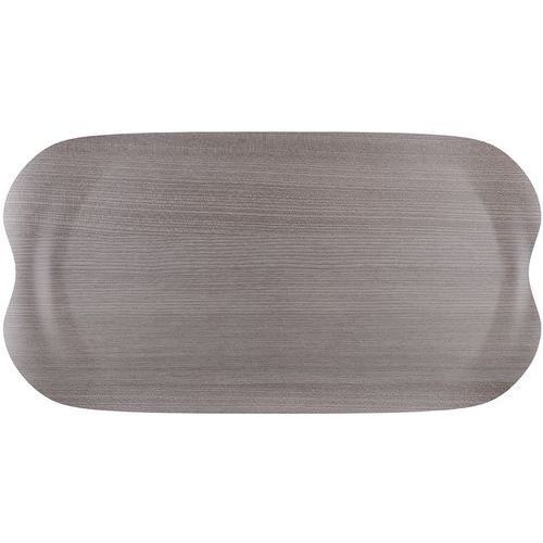 PLATEAU EN STRATIFIÉ 43X23 CM GRIS-WAVE-ROLTEX