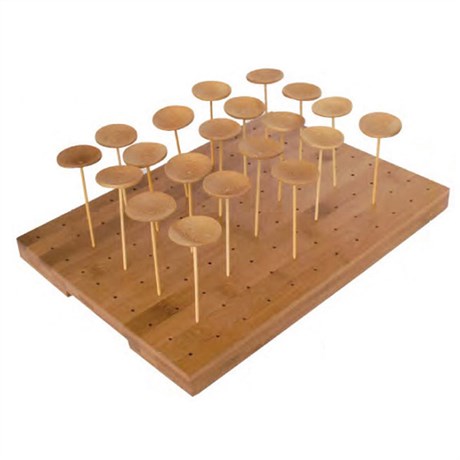 PLATEAU POUR 120 PICKS 25X30X1.3 CM BAMBOU NATUREL