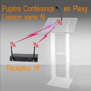 Pupitre conference plexi sans fil_0