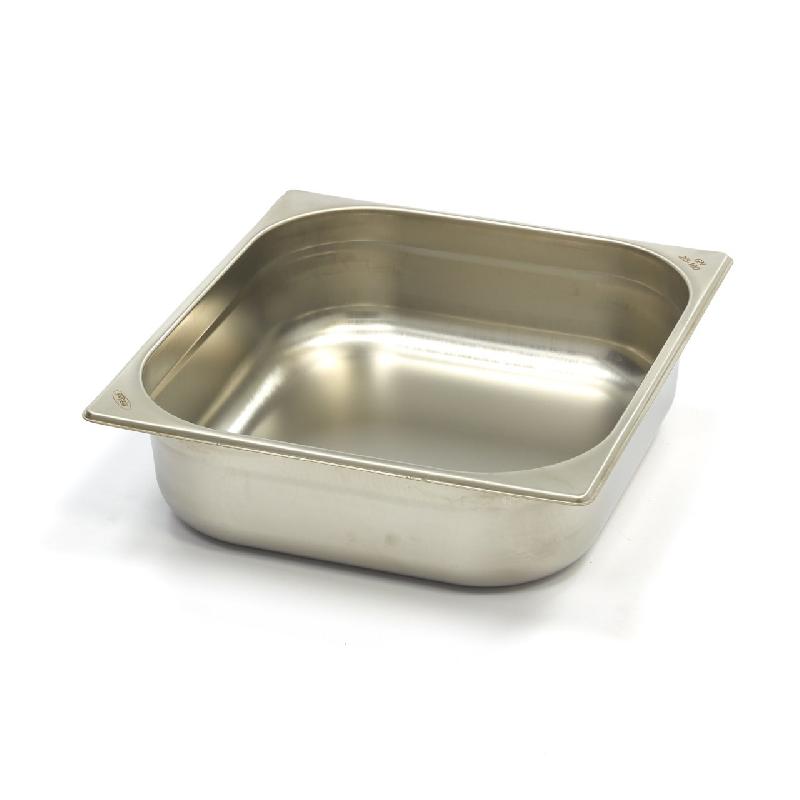 Récipient gastronorm - 2/3 GN - profondeur 10 cm - acier inoxydable_0