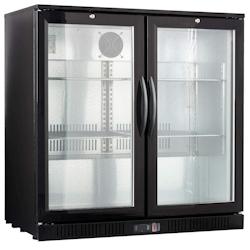 Réfrigérateur Vitrine Arrière-Bar 2 Portes Battantes -  B2 - 0761885993244_0