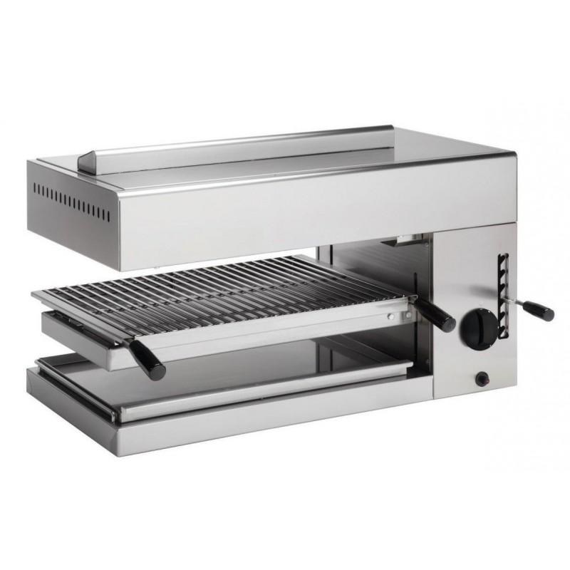 Salamandre gaz SG7 - base mobile 8 positions - grille 575 x 400 mm - 2 zones de chauffe_0