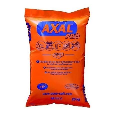 Sel en pastilles - Sac de 10 kg - Diamètre 25 mm - Hauteur 16 mm - Poids 15 g_0