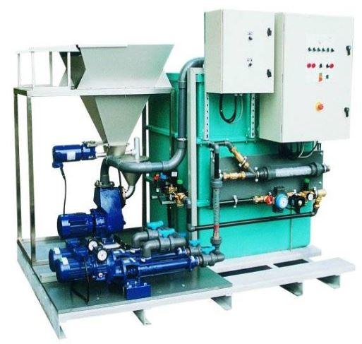 Station de préparation de réactif PREPAFLOC 8500 - doseur industriel avec armoire électrique et système de dilution continue_0