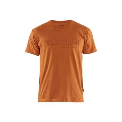 T-SHIRT DE TRAVAIL ROUGE ROUILLE IMPRIMÉ 3D - XXL BLAKLADER