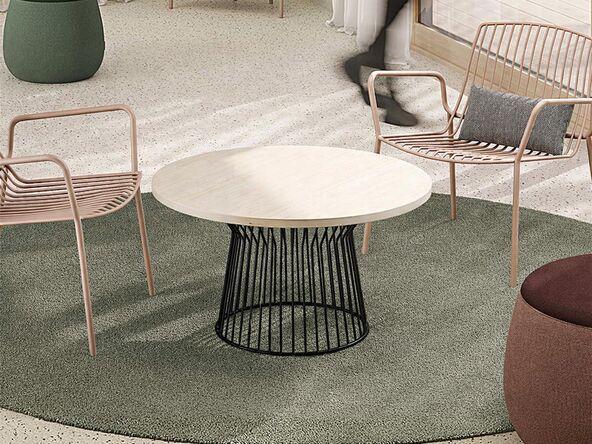 Table intérieure ronde T 60 Columbia_0