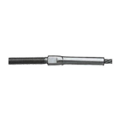TERMINAISON MINI INOX GAUCHE - CÂBLE 3 À 6 MM