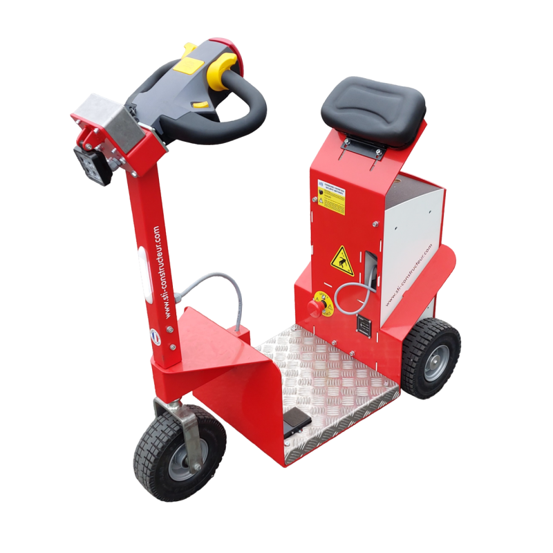 Tracteur autoporté Imove 400 AD - STI constructeur pour déplacer des chariots et matériels sur roues jusqu'à 700 kg sur terrain plat_0