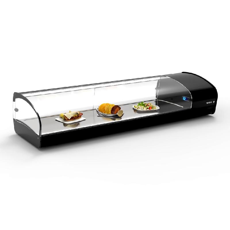Vitrine réfrigérée à tapas SHARK - Cuve plane - 1320 mm - SK6P | Sayl Barcelona_0