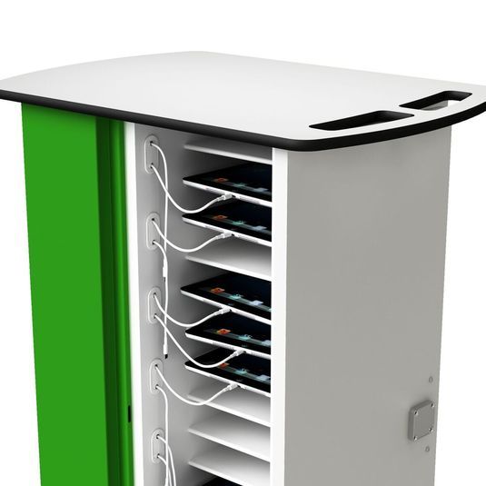 Ziochrgttb16euwap - chariot multimédia Euromedia - capacité 11 à 20 appareils - serrure digitale ou RFID_0