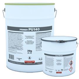0227/1 - primer-pu 140 - primaire de polyuréthane bi-composant - isomat - sans solvants - consommation : 150-250 g/m²_0