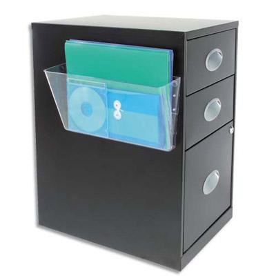 CORBEILLE MURALE MAGNETIQUE  TRANSPARENTE DEFLECTO - POUR FORMAT A4