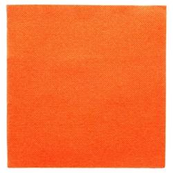Serviette 40x40 - Dunisoft - Orange - x720 - DUNI - orange 7321011987726_0