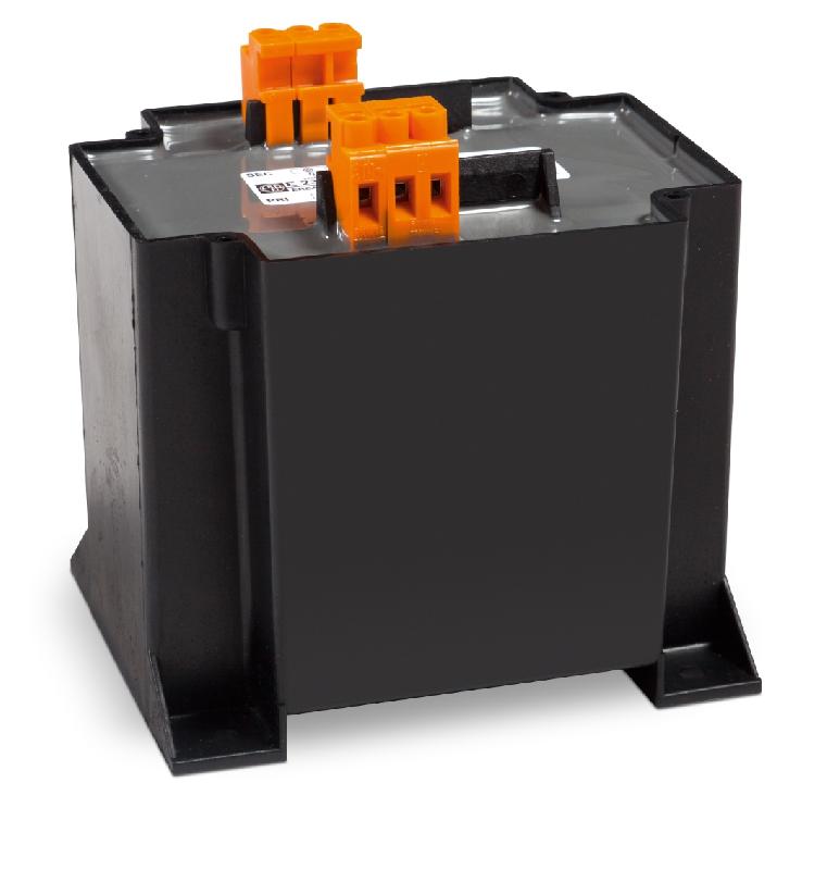 E 230ti400 - Transformateur monophasé de protection IP20 - 400VA - Tension primaire 230-400V AC / secondaire 0-0-230V AC_0