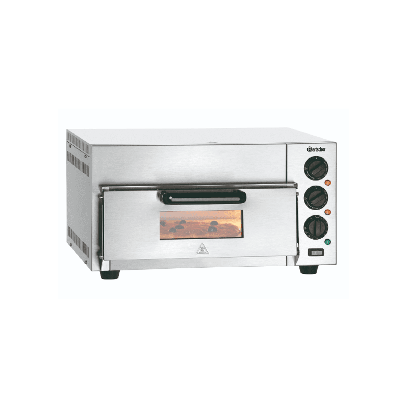 Four inox électrique 1 pizza (Ø)4400 mm, argenté 2000 W, 220 V - MONO_0