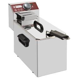 Friteuse de table électrique 4 litres - EF41-N en acier inox avec thermostat de sécurité_0
