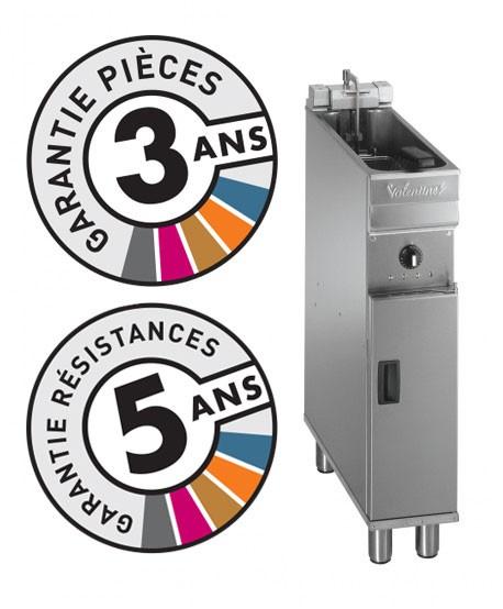 Friteuse électrique sur coffre Valentine EVO200 - 7/8L - 19 à 23 kg/h - haut rendement - 400V_0