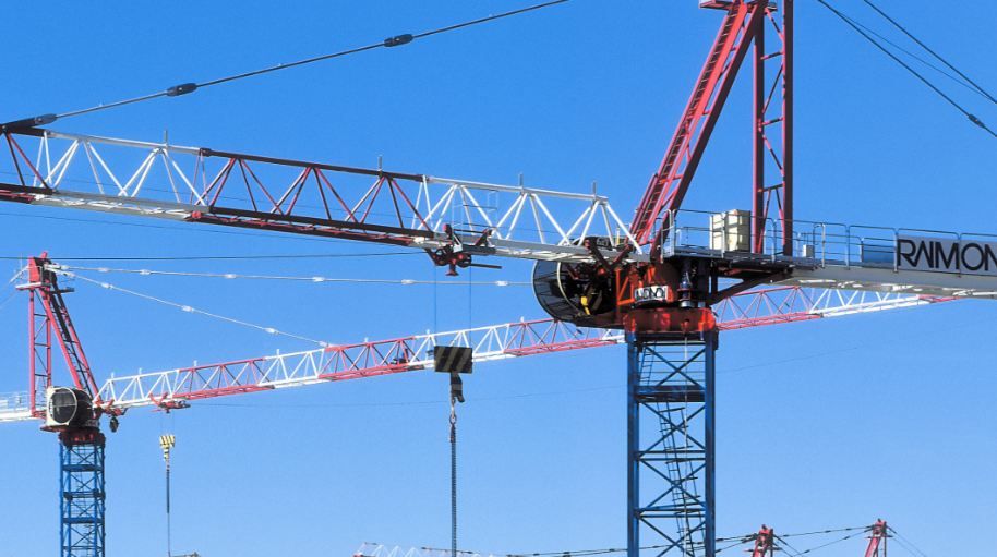 Grues à tour Raimondi - tête de marteau - Fabrication européenne de précision_0