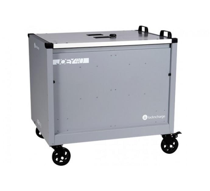 Lockncharge Joey 40 - Chariot avec racks pour 40 appareils mobiles, compatible et sécurisé_0