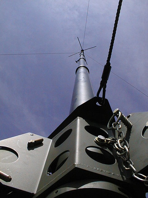 Mât télescopique - gamme standard pour militaires, télécommunications et éclairage mobile_0