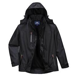 Portwest - Veste Coach extérieure chaude Noir Taille L - L noir polyester 5036108288489_0