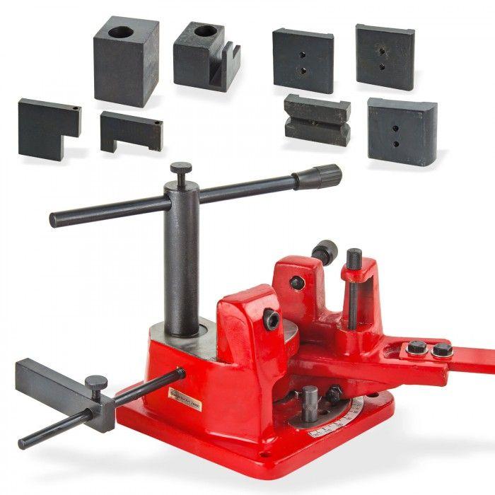 Presse d'angle / cintreuse d'angle serrage 18 mm maxi u 100 pour acier_0