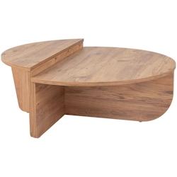 Table basse en aggloméré Podium pin Hanah Home - 8684283031276_0