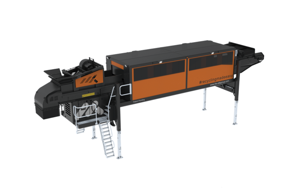 Table de tri mobile hybride PS312M - séparateur d'air, diesel-électrique, pour déchets C&D, matières organiques et plastiques_0