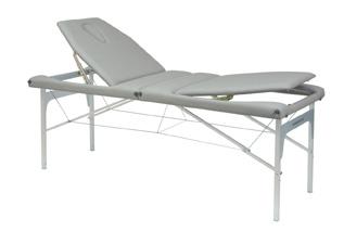 Table de massage pliante en aluminium - modèle standard C-3413M61 - 70 x 182 cm - réglable en hauteur_0