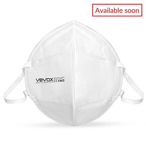 VEVOX® Masque FFP2 - Made in Germany - Certifié CE - 8 couleurs - Lot de 10, 20, 50_0