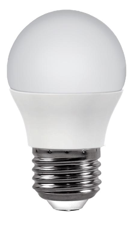 Ampoule LED - Sphérique E27 5W 3000K - 400 lumens_0