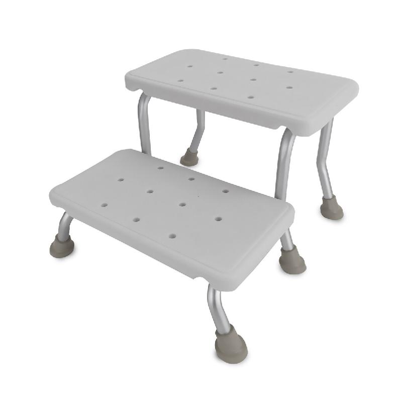 BM MEDICAL Marche pied Tabouret de douche, bain Bm Médical TD-70-2M, 2 marches - antidérapant pour Personnes handicapées et Personnes âgées - 366_0
