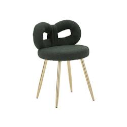 Chaise en tissu éponge Ilary 40 x 67 cm vert Mauro Ferretti - vert 8024609381898_0