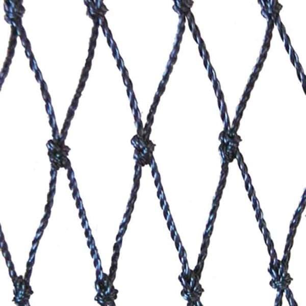 Filet de pêche professionnel - maille 15mm - polyéthylène (PE) - 2000x249,5 mailles - noir - haute résistance aux UV et longue durée_0