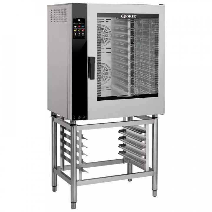 Four mixte 10 niveaux GN 1/1 et 600 x 400 mm, vapeur par injection, ferrage à gauche_0