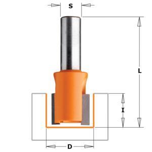 Fraise à Affleurer CMT - Diamètre 19 mm - Hauteur 25.4 mm