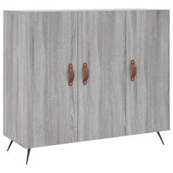 Helloshop26 - Buffet bahut commode armoire meuble de rangement organisateur cuisine salle de séjour salon sonoma 90 x 34 x 80 cm 02_0036552 - 3000212_0