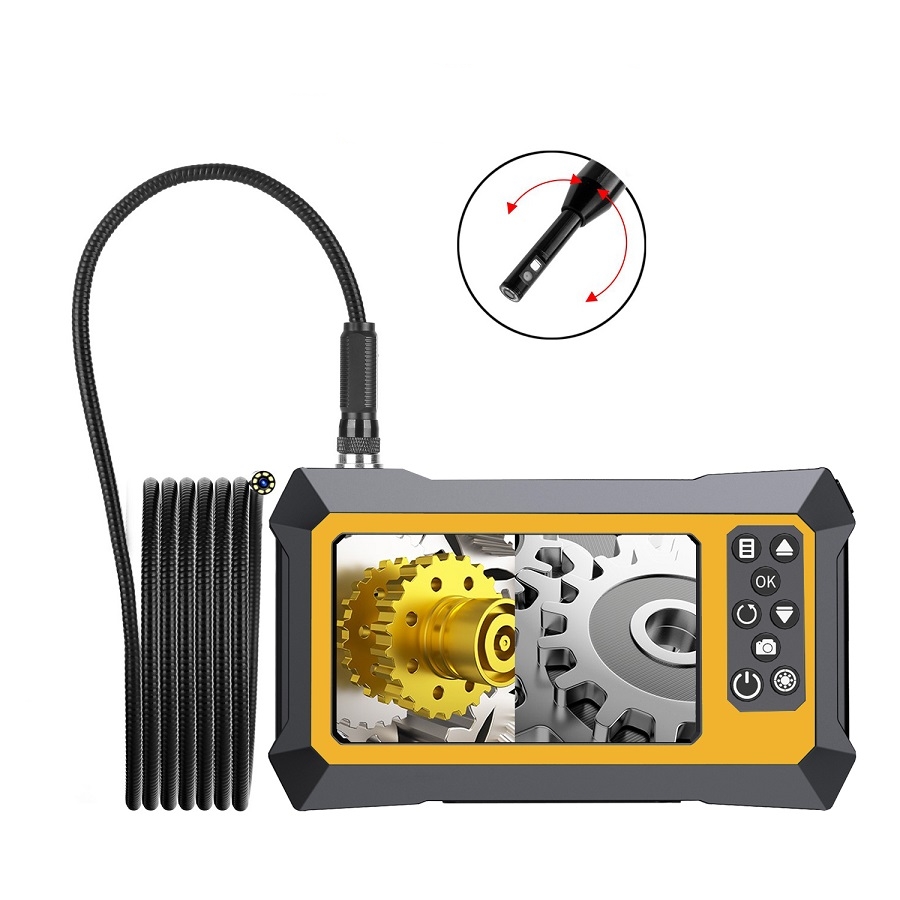 Mini caméra d'inspection rotative et portable avec écran lcd hd 4.3'' - minixplorer hd 360 dc_0