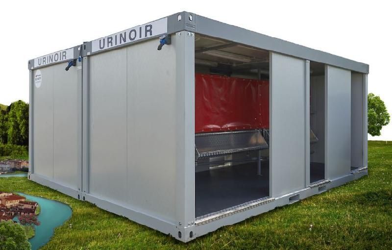 Rampe urinoirs - modulaire en location avec raccordement - Sebach_0
