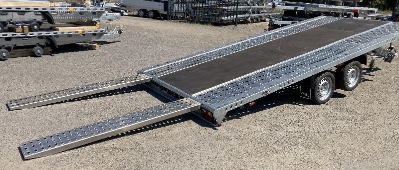 Remorque porte voiture-plateau - 5,00 x 2,30 M - 3500 KG - TA-NO MULTITRAILER 35.50_0