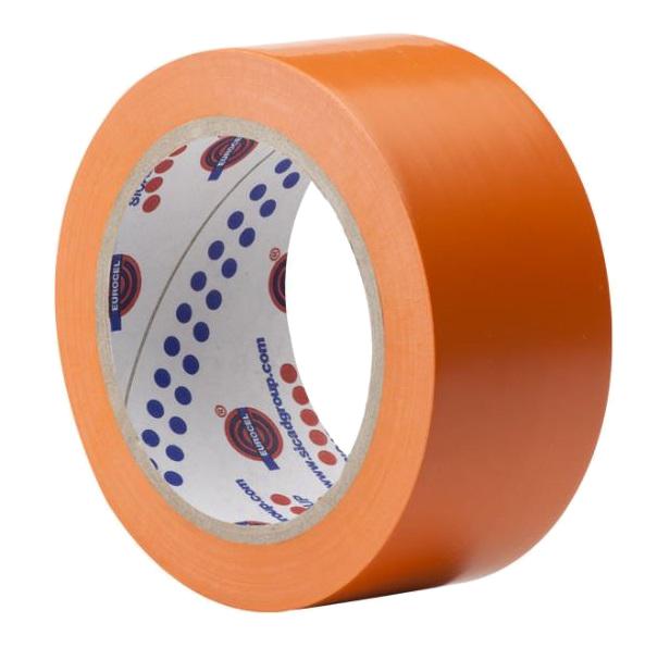 Ruban adhésif pvc orange 72mmx33m - EUROCEL - 1000005045 - 741526_0