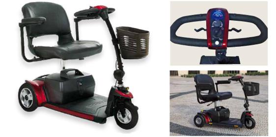 Scooter Canari PMR - 3 roues, pliable, léger et démontable sans outil_0
