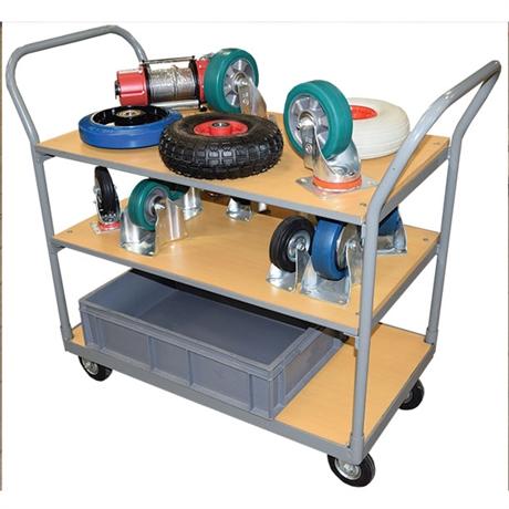 Servante classique plateau bois 250 kg ASER3_0