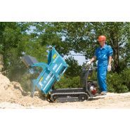 Tc85 Utility Line - Brouette à moteur Messersi - 850 kg - Mini-transporteur chenillé hydrostatique_0