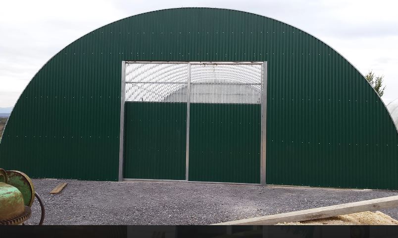 Tunnel de stockage rigide sans bloc béton résistant à tous les aléas climatiques_0