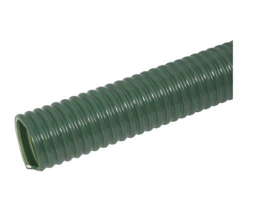Tuyau d'aspiration vert olive foncé super flexible pour travaux moyens - Bobine de 10m - Pirtek - Différentes tailles et spécifications_0