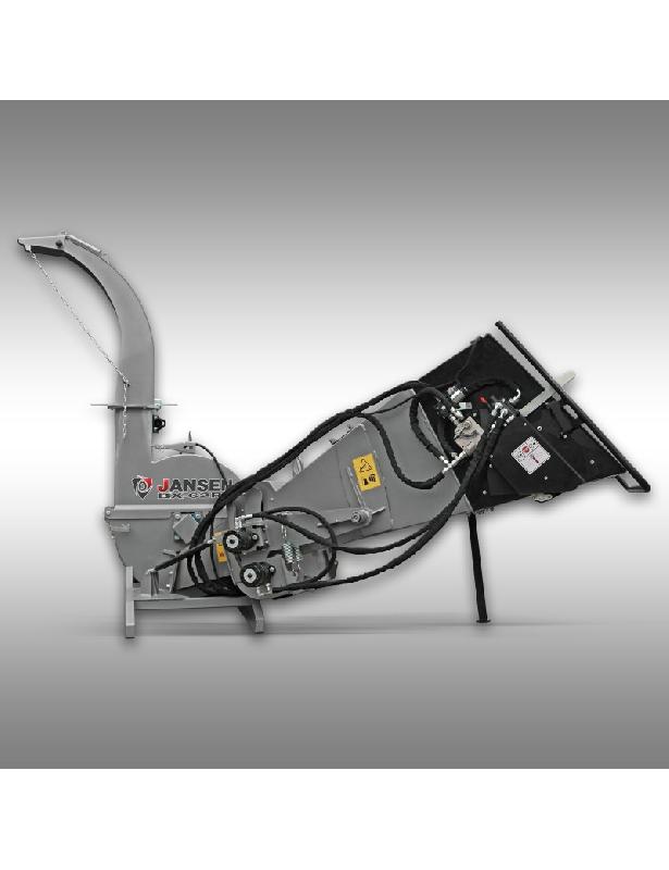 Broyeur de végétaux hydraulique tractable BX-62RS Jansen - puissant et adapté aux tracteurs de 30 à 100 CV_0