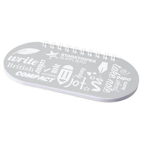 Cahier Capsule 21269021 - 50 feuilles vierges 80g/m² - Couverture en polypropylène personnalisable_0